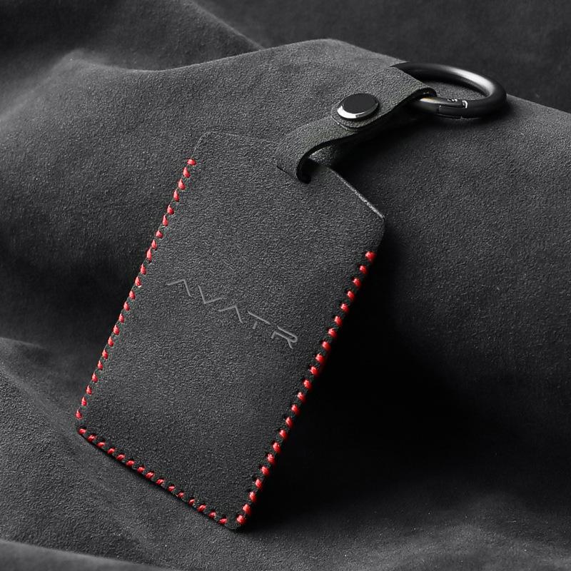 

Чехол-держатель для ключей автомобиля Avatr из алькантары и замши