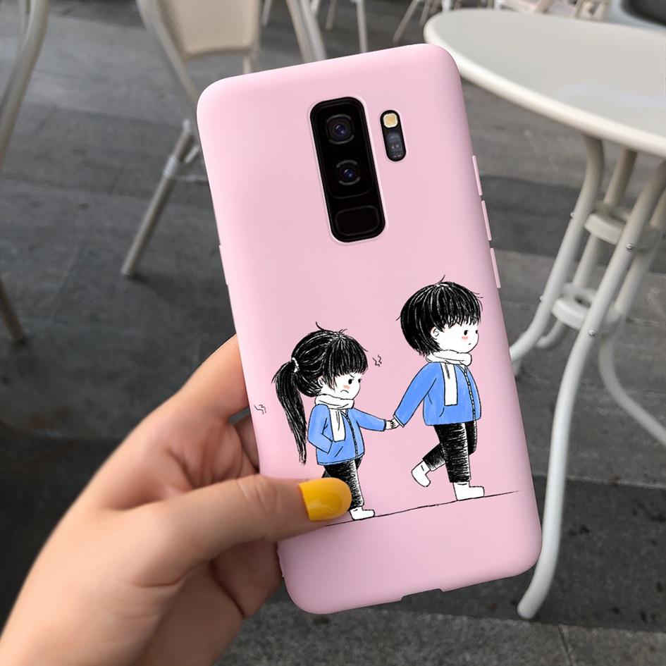 For Samsung Galaxy S9 Case G960F/DS Phone Cover Luxury Cartoon Soft Slim Funda For Samsung S9 Plus G965F S9+ Coque S9Plus Bumper