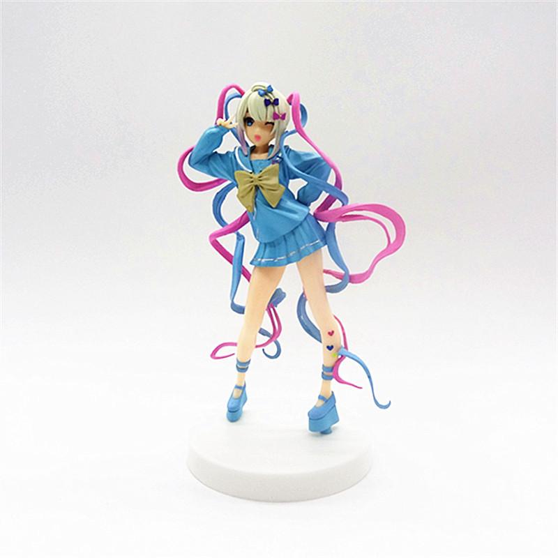 New NEEDY STREAMER OVERLOAD Anime Girl Figures OMG kawaii Angel Action Figures PVC Collection Model Decoration Ornaments Toys