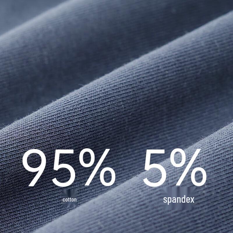 Men's Long-Staple Cotton Anti-Bacterial Breathable Briefs 4-Pack