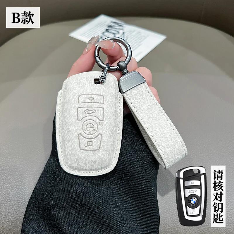 EVJT4 Hot 2025 Car Key Case Cover Shell for BMW 520 F10 F30 F18 118i 320i 1 3 5 7 Series X3 F25 X4 M3 M5 Keyless Protector Fob Access