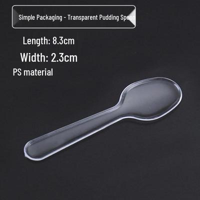 ZISIZ Engångsskedar i Plast