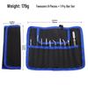 Anti-Static Stainless Steel Tweezers Set for Mobile Phone Repair - 11 Pieces