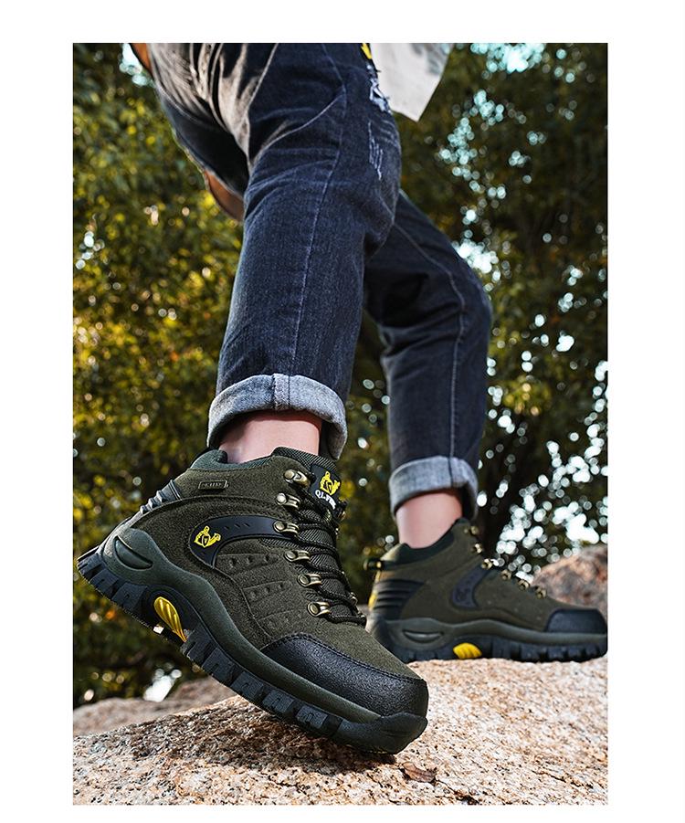 Men's Waterproof Non-Slip Hiking Shoes, Sizes 46-47
