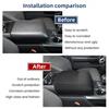 Seat Center Console Lid Armrest Cover Pad Black Fits Ford F150    US