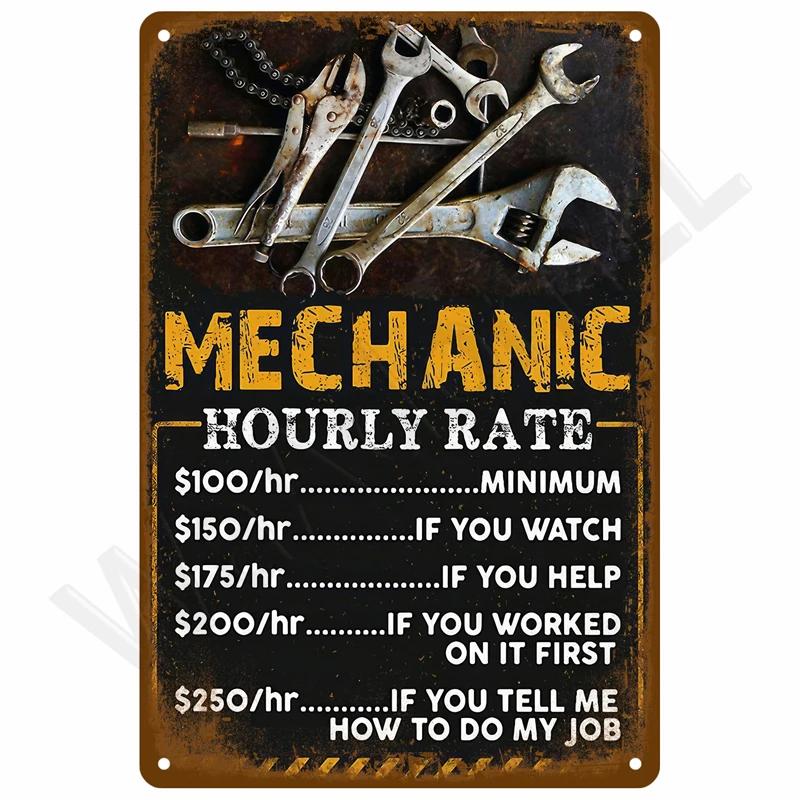 Letreros de metal para dormitorio, carteles retro de placa de metal, arte mural, decoración de habitación vintage, artículos de decoración del hogar, letreros de hojalata estéticos para hombres