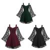 One Word Collar Women's Victorian Style Dress With Long Sleeves Perfect For Christmas And Easter
