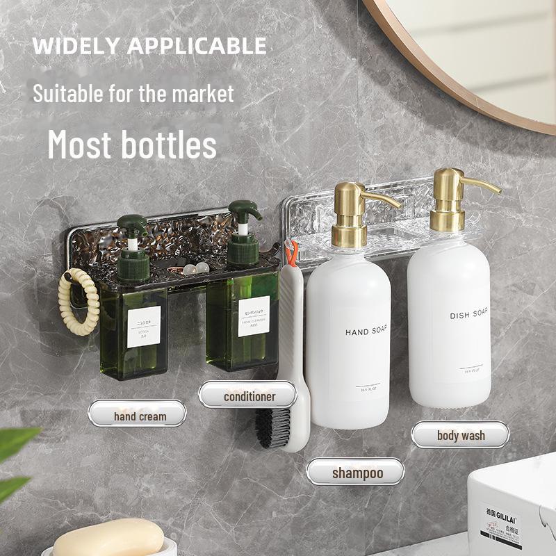 Deluxe Electroplated Soap Dish with Drain & Punch-Free Wall Mount