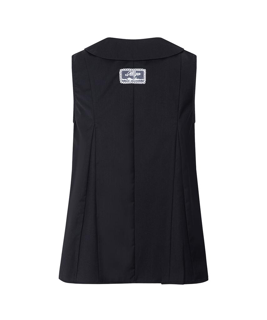 ILLIGO Rope Flare Blouse Black