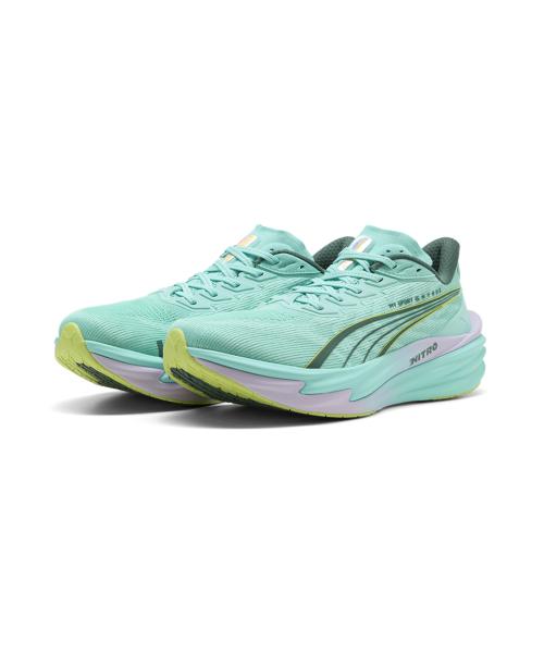 [Puma] Deviate NITRO 4 x HYROX - Intense Mint:Light Lavender [314155-01] 250