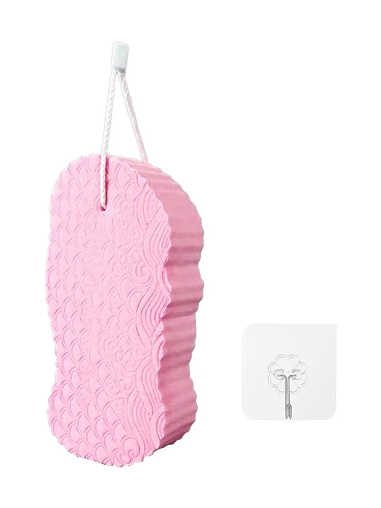 

Губка для ванны, супер мягкая 3D мультяшная рельефная волшебная губка для ванны розовый