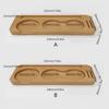 Natural Grinder Base Espresso Tamper Stand Solid Coffee Tamper Bases Wood Material Must Have Tool for Coffee Enthusiasts