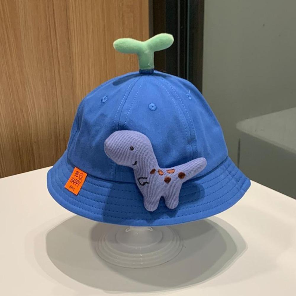 Casual Fisherman Hats Cartoon Dinosaur Sunshade Hat New Bucket Hat  Spring Summer