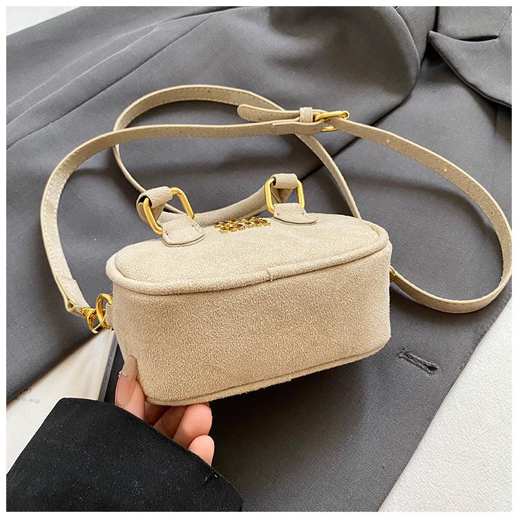 Korean Style Frosted Princess Crossbody Bag - Versatile Women's Shoulder Bag for Little Girls