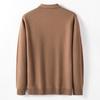 Men's Jinju 100% Wool Thick Winter Half-Zip Sweater