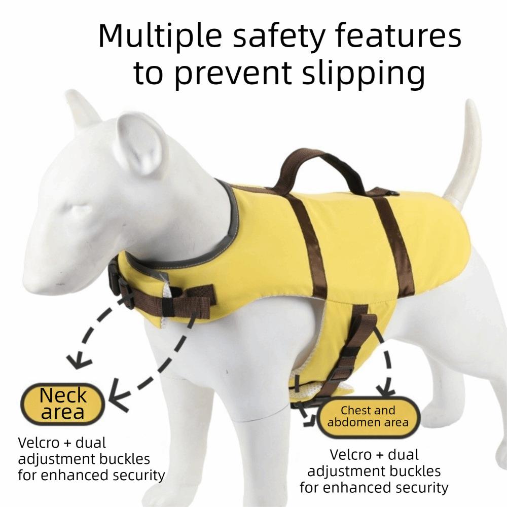 High Flotation Pet Life Vest Adjustable Pet Surfing Costume Dog Life Jacket Swimming