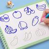 Magic Copybook Children'S Groove Drawing Book Kindergarten 3-8 Ages Children'S Drawing Basic Practice Groove  Book
