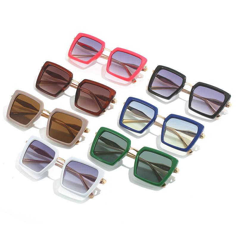 Square Sunglasses, Simple Square Versatile Glasses, Retro Sunglasses Uv400