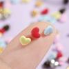 20/40pcs 5mm Mini Button DIY Doll Clothes Metal Printed Buckle Heart Pattern Buckles for 1/6 Doll Clothing Sewing Accessories