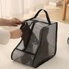 2Pcs Transparent Boot Storage Bag Waterproof Dustproof Boots Protective Bags Foldable with Handle Long Boots Pocket Travel