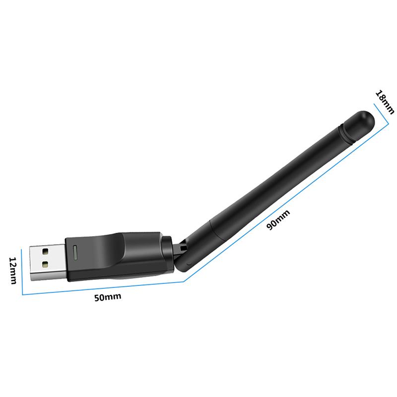 Adaptor Wifi USB 150Mbps Rețea Wireless Placă de Rețea Receptor Wi-Fi PC Laptop