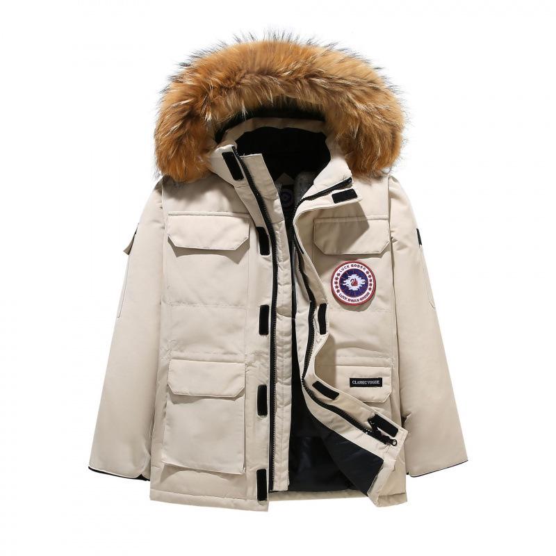 Unisex Extreme Cold Expedition Goose Down Parka - Winter Thickened Plus Size Coat