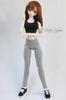 [Petite Marie] 13 DD Compatible 910 Length Leggings, Light Gray, Tights, Fitness Pants, Leggings, Daily Pants, Casual Pants, 60cm Doll, BJD, Doll