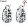 925 Silber Vintage Weinranken Serie Ohrschmuck Vielseitige Creolen Für Damen Schmuck Feine Geburtstagsfeier Geschenke
