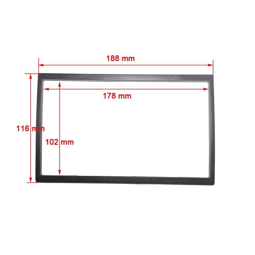 Car Fascia 9/10 inch Frame switch to 7 inch Car Frame auto Dash Kit Installation Frame Trim Bezel