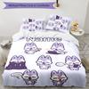 3pcs Kpop Team2 Cover Set - Personalized Name, HD Printed Bedding with 1 Cover and 2 Pillowcases - Perfect for Home Decor, Easy Care