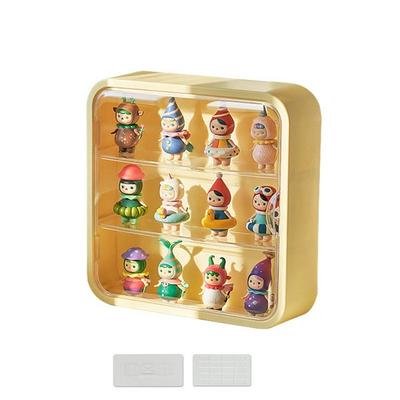 HK.SELL Wall Attachment & Desktop Acrylic Figures Case Square, 1 Korean Toy