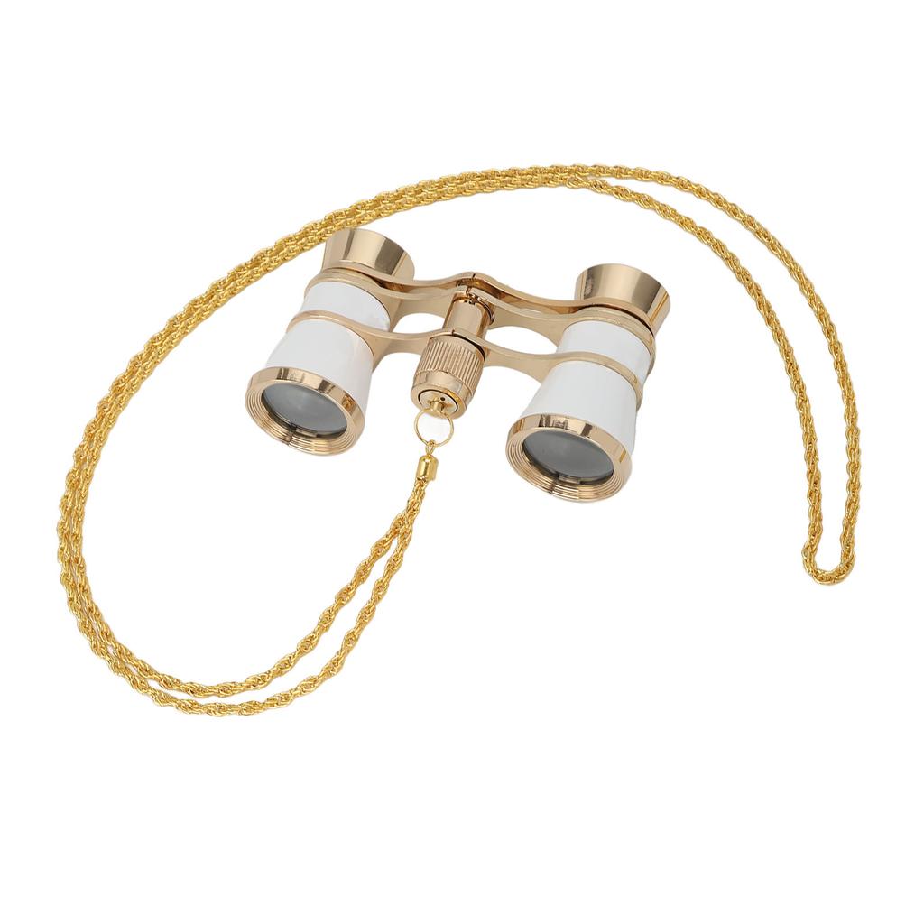 3X25 Theaterbrille Opernfernglas 3X25 Opernglas Fernglas mit Kette zur Vogelbeobachtung