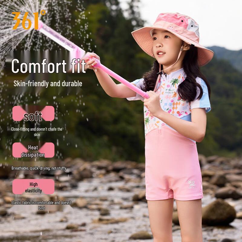 

361° Girls One-Piece Flat-Leg Swimsuit 140