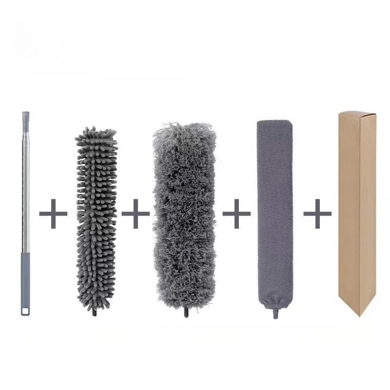 

Набор из 6 штук щеток-метелок из микрофибры с длинной ручкой, прикроватная щетка-метелка для дивана, кровати, мебели, волшебная метелка, инструмент для уборки дома