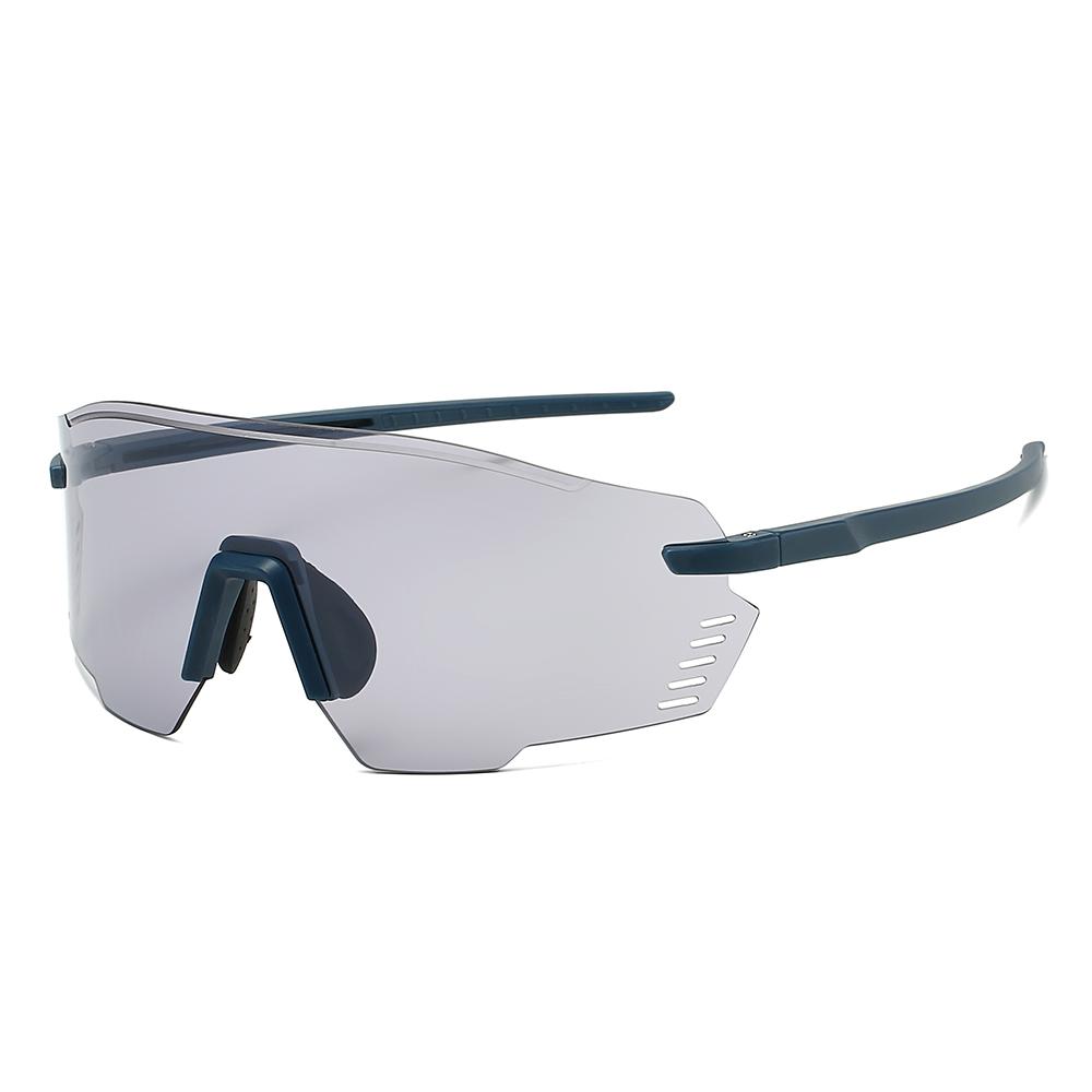 Rimless Oversized Sports Goggle Men  New in Wrapped Round Protective Cycling Sunglasses Women Outdoor Anti-UV Shades