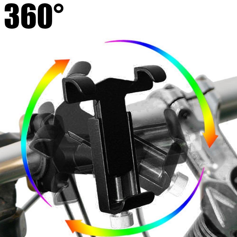 SJ-01 Aluminium Alloy   Mobile Phone Holder Cellphone Mount Bracket Bike Cycling Accessory