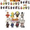 Naruto Ninja Building Blocks Toy Abs Plastic Small Granule Type 1-38 Pieces