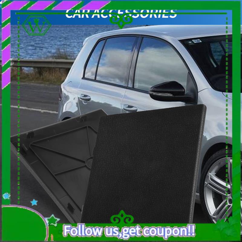 AC34-1Pair Rear Tailgate Inspection Cover Trunk Lid Trim Inspection Cover For VW Golf MK6 5K6867657 чёрный