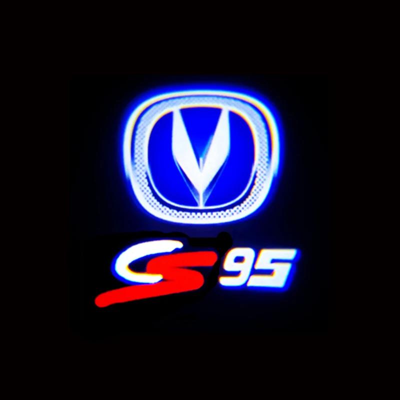 2PCS Led Car Door Laser Projector Light Ghost Shadow Welcome Lamp for Changan Logo CS95 CX70 CS15 CS35 CS75 Auto Accessories