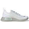 Adidas NMD_R1 Spectoo Blanc Argent Métallique Baskets Unisexe Blanc Nuage Blanc Cristal GZ9267
