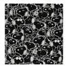 KIYOHARA PEANUTS Snoopy Fabric Ox Monochrome BK Black 109cm Width X 1m Cut 771133