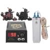 Tetovací strojek sada Tetovací cívkový strojek Tetovací napájecí zdroj Tetovací jehly Kompletní tetovací nástrojEU
