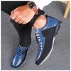 Men's Versatile Korean-Style Leather Lace-Up Shoes, Casual and Business, Sizes 47-48