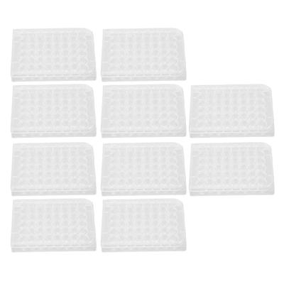 10pcs Culture Plate Thickness Uniform Highly Transparent Tissue Culture Plate with Lid for