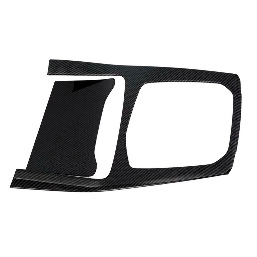 ABS Carbon Fiber Car Gear Shift Panel Cover Trim for BMW X5 G05 2019 2020 2021 Car Interior Accessories