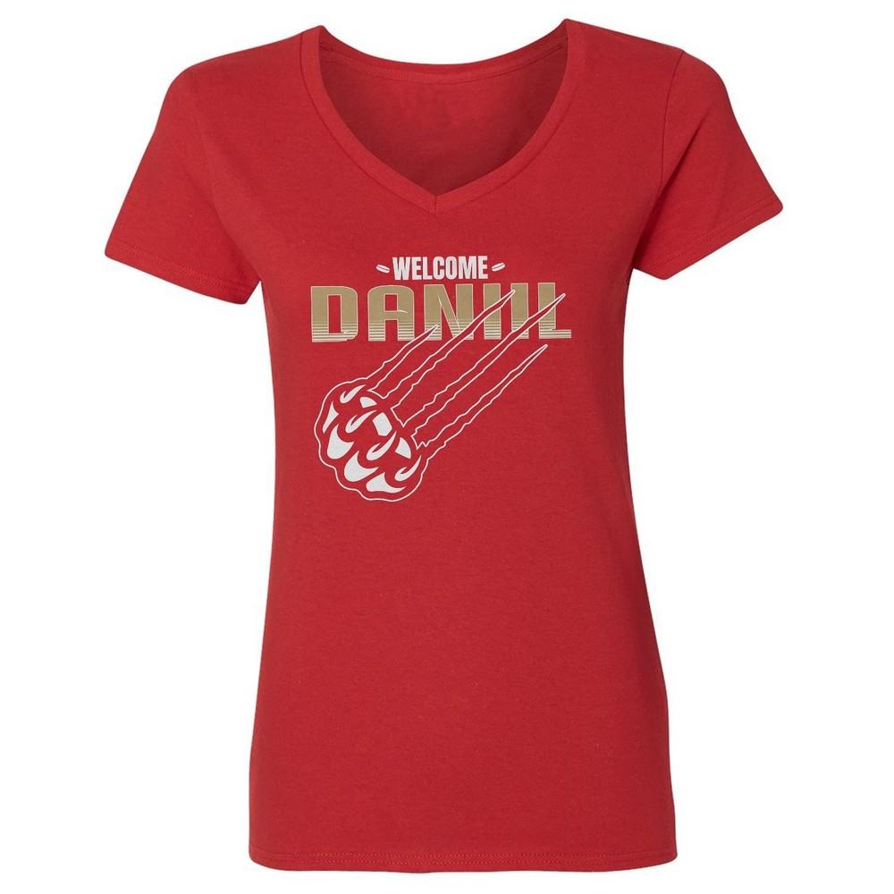 Welcome Daniil Tarasov Hockey Goalie - Florida Fans Ladies  V-Neck Tshirt Unisex T-Shirt XXXL