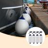 4x Boat Fenders, Marine Dock Protector, Marine Dock Bumpers, Inflatable, Protection for Camping, Fishing Boats