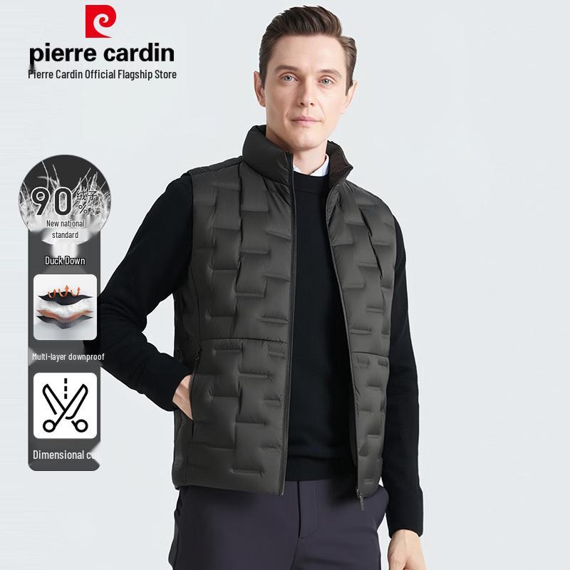 

Pierre Cardin Men s Stand Collar Down Vest 3XL