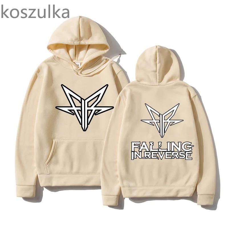 Falling In Reverse The Popular Mons Hoodies Men Women Retro Aesthetic Fashion Oversized Sweatshirt Hooded Tops