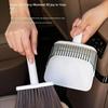 Small Handheld Sweeper With Dustpan For Tabletop Vehicle Interior Cleaning Home Cleaning Drawers Desktop Sofa Outdoor